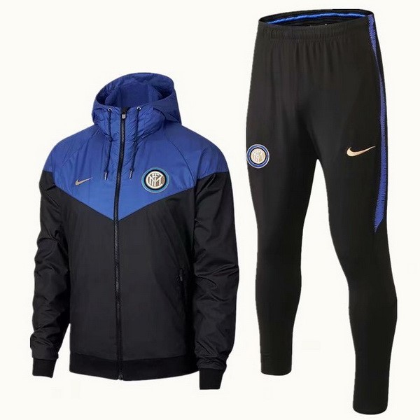 Windjacke Inter Milan 2018-19 Blau Schwarz Fussballtrikots Günstig